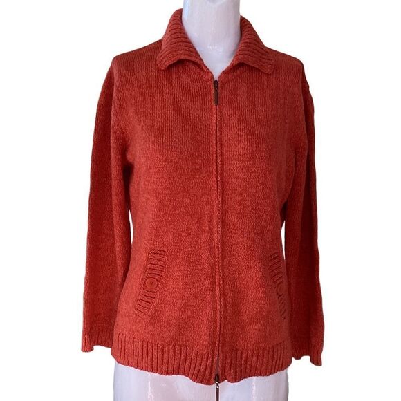 Olsen zip front cardigan size 10.  0712 - Picture 1 of 6